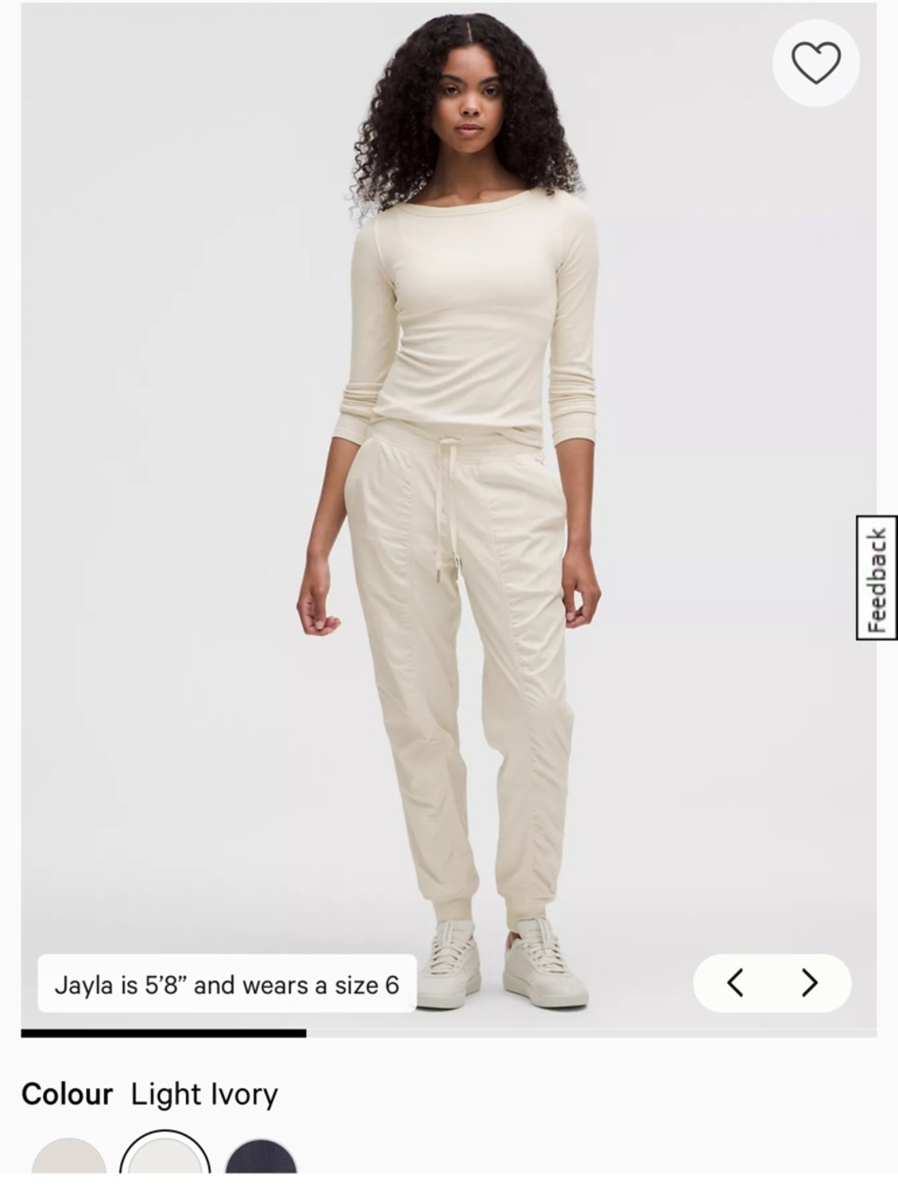 lulu BNWT Dance Studio Jogger Mid-Rise